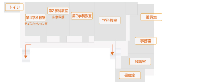 ２階施設図